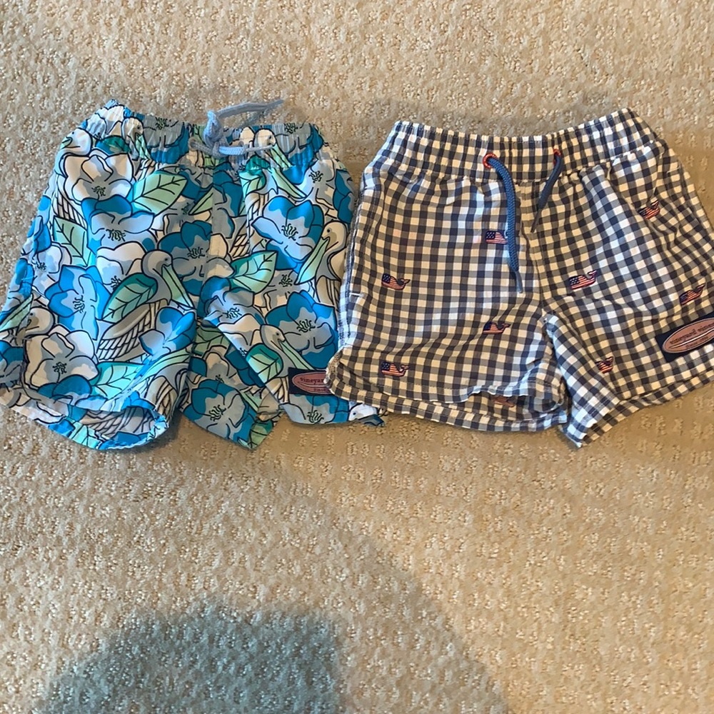 Set of 2 boys vineyard vines trunks